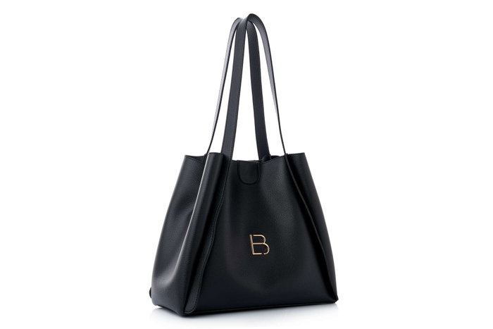 Lucky Bees Loretta Bolsa de Hombro Negra Lucky Bees Loretta Bolsa de Hombro Negra